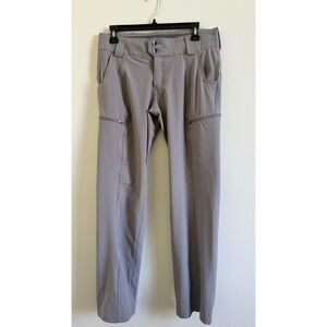 5.11 Tactical Womens Pants Size 8 Regular Gray Stretch Cargo Utility Hiking